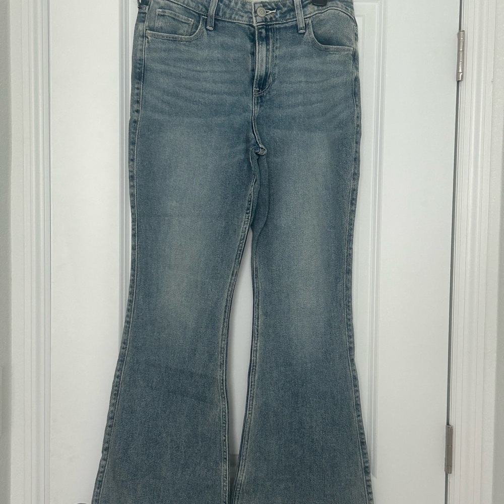 Hollister Light Blue Flare Jeans